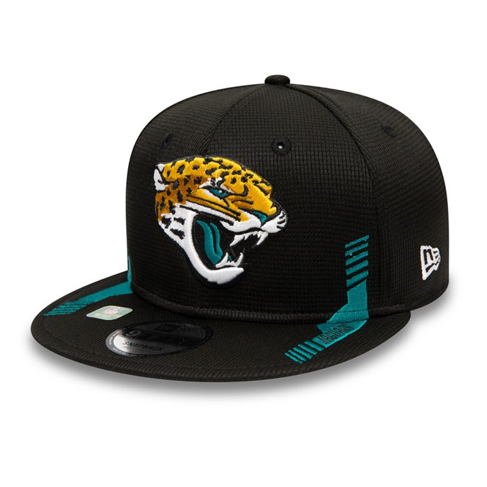 Jacksonville Jaguars NFL Sideline Home 9FIFTY Lippis Mustat - New Era Lippikset Tukkukauppa FI-207143